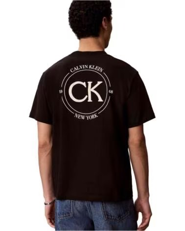 CAMISETA CALVIN KLEIN JEANS LV04RE825G CON LOGO CIRCULAR UB1