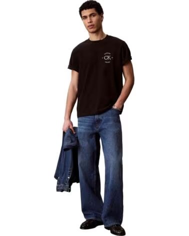 CAMISETA CALVIN KLEIN JEANS LV04RE825G CON LOGO CIRCULAR UB1
