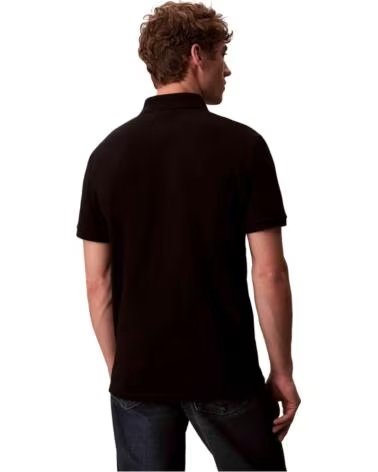 CALVIN KLEIN POLO MANCHES COURTES LV040EM269-UB1 NOIR HOMME SD