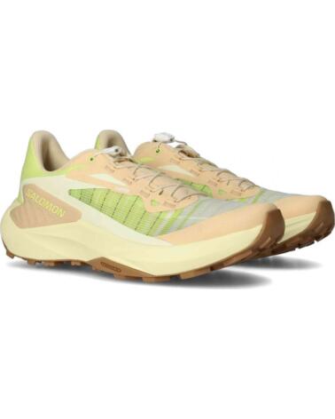 SALOMON ZAPATILLAS DE TRAIL RUNNING GENESIS MUJER ALMOND CREAM CREAM-TRANSPARENT YELLOW-SUN