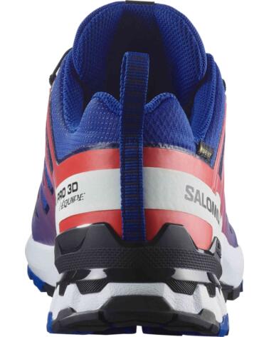 SALOMON ZAPATILLAS XA PRO 3D V9 GORE-TEX MUJER SURF THE WEB-FIERY RED-