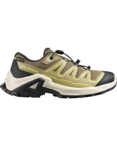 SALOMON X ULTRA GORE-TEX ZAPATILLAS DE SENDERISMO INFANTIL OLIVE NIGHT-ENDIVE-BLACK