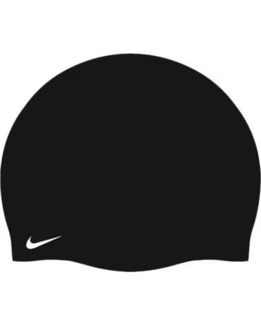 NIKE GORRO NATACION YOUTH SOLID SILICONA TESS0106-001 NINOS GORRO PISCINA NATACION NEGRO