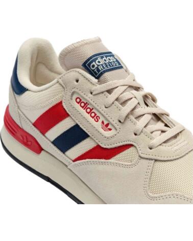 ADIDAS ZAPATILLAS TREZIOD PARA HOMBRE - BEIGE CON DETALLES ROJO Y AZUL ALUMIN-BETSCA-NINDIG