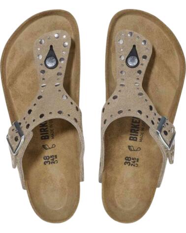 BIRKENSTOCK SANDALIAS GIZEH RIVET DE ANTE CON TACHUELAS MUJER