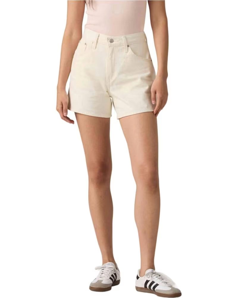 LEVIS PANTALON CORTO 003KI0022 EN BLANCO PARA MUJER BLANK IMPACT