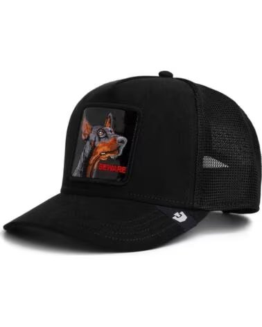 Inizio-GOORIN-BROS-GORRA-NEGRA-DOBERMAN-BLACK-OUT-DOBERMAN-TRUCKER-CAP-NEGRO