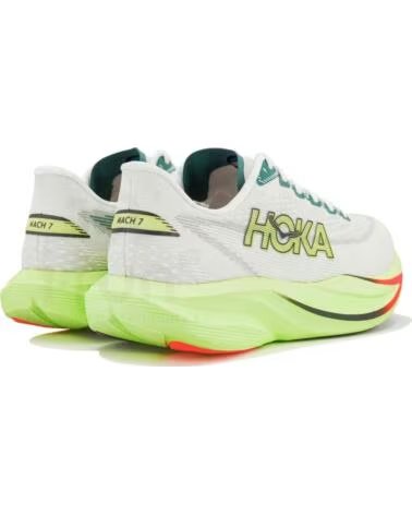 HOKA CHAUSSURES DE RUNNING 1171904FYZ POUR HOMME EN BLANC FROST-NEON YUZU