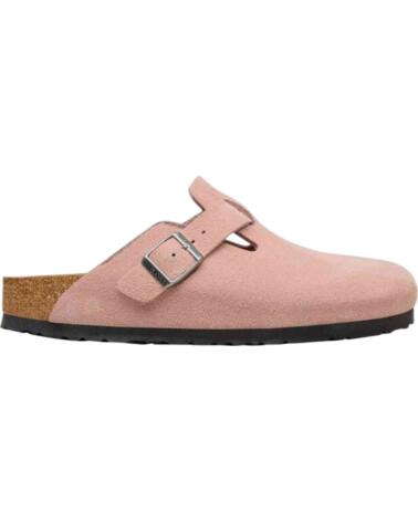 BIRKENSTOCK ZUECOS BOSTON DE ANTE ROSA