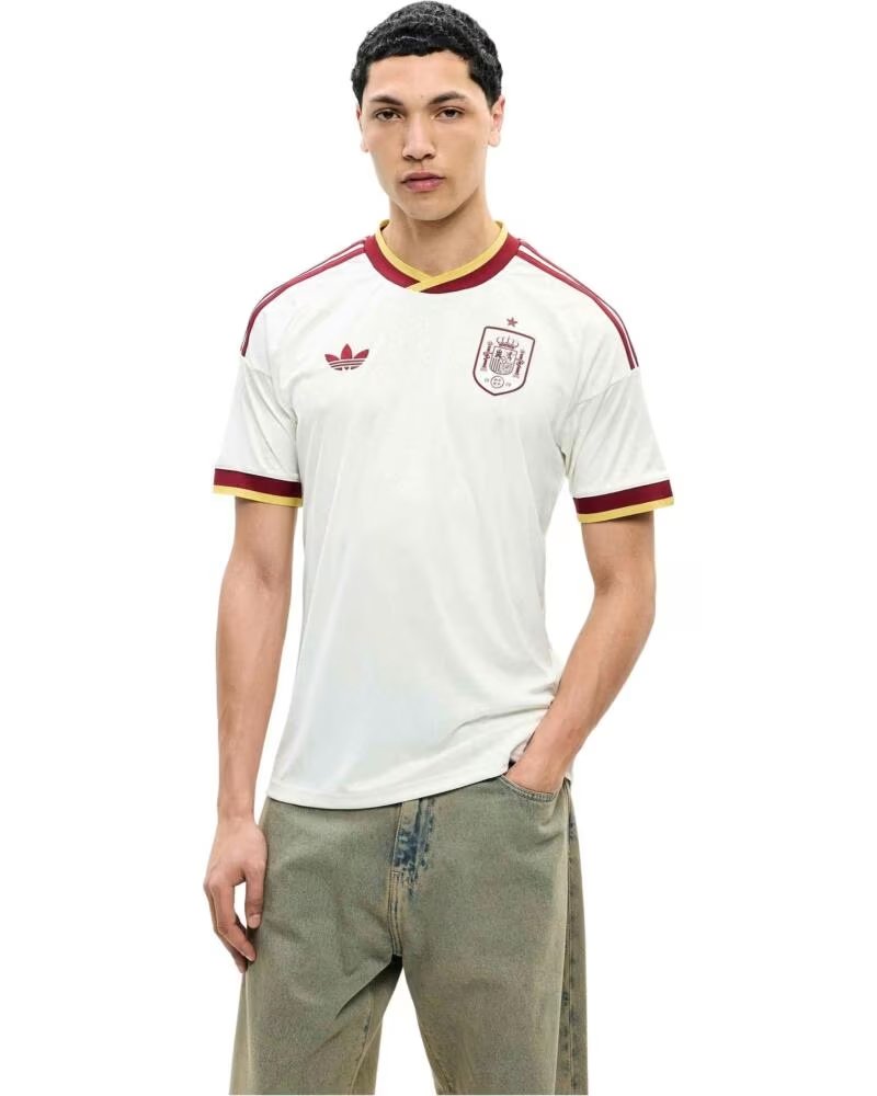 ADIDAS MAGLIA DA CALCIO RFEF SPAGNA STILE RETRÒ OWHITE