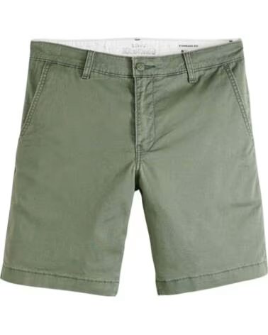 LEVIS PANTALON CORTO 17202-0091 XX CHINO SHORTS II EN VERDE PARA HOMBRE KAMBABA COTTON LINEN