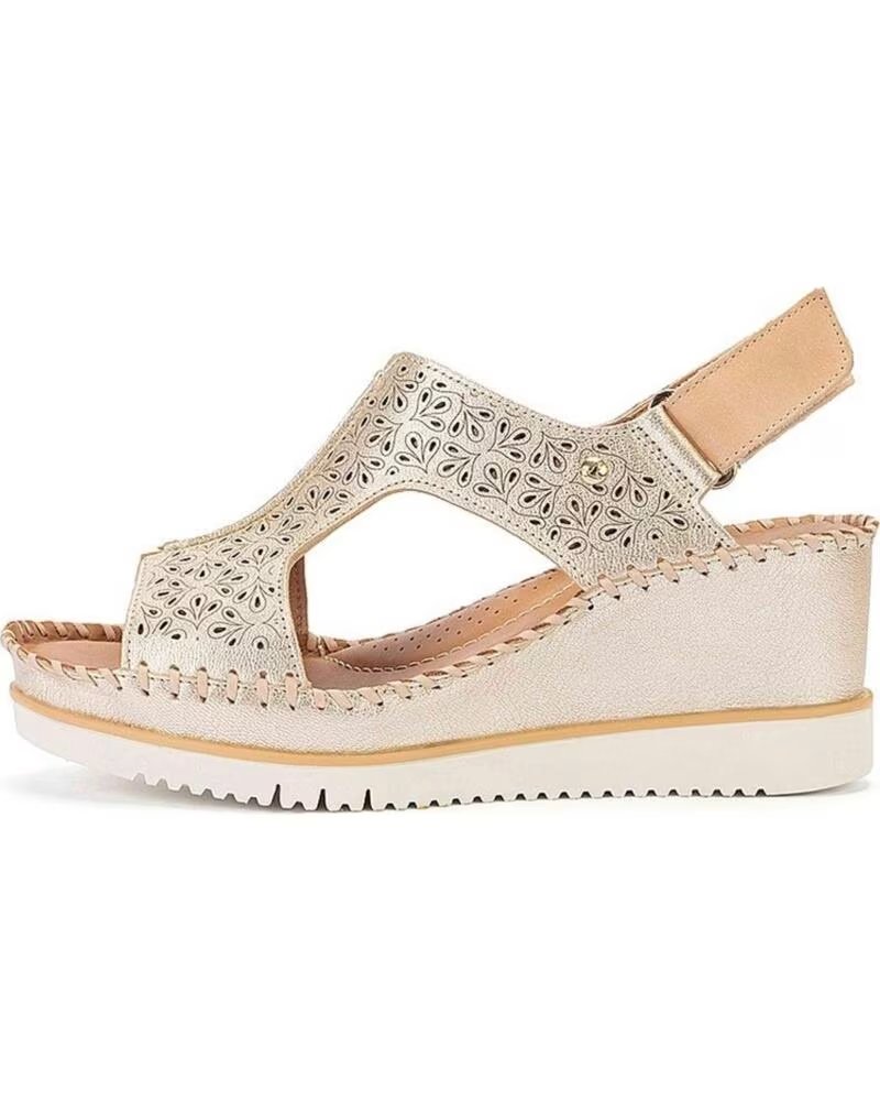 PIKOLINOS SANDALIAS AGUADULCE EN PLATEADO PARA MUJER YELLOW