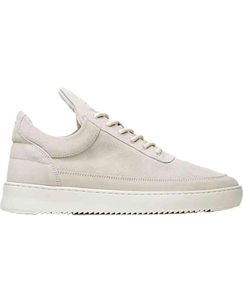 FILLING PIECES ZAPATILLAS LOW TOP SUEDE ORGANIC BEIGE OFF WHITE