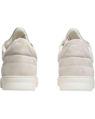 FILLING PIECES ZAPATILLAS LOW TOP SUEDE ORGANIC BEIGE OFF WHITE