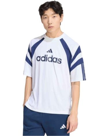 ADIDAS CAMISETA TIRO JERSEY BLANCO Y AZUL MARINO WHITE-DKBLUE
