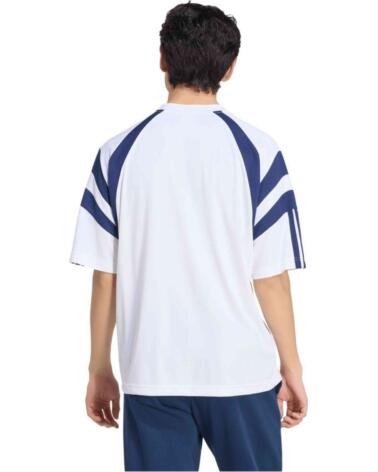 ADIDAS CAMISETA TIRO JERSEY BLANCO Y AZUL MARINO WHITE-DKBLUE