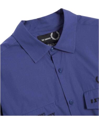 FRED PERRY CAMISA RAF SIMONS SM6514-139 AZUL