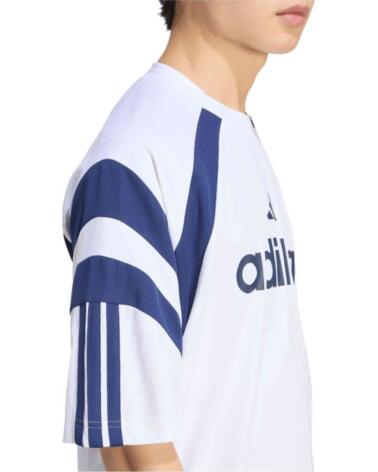 ADIDAS CAMISETA TIRO JERSEY BLANCO Y AZUL MARINO WHITE-DKBLUE
