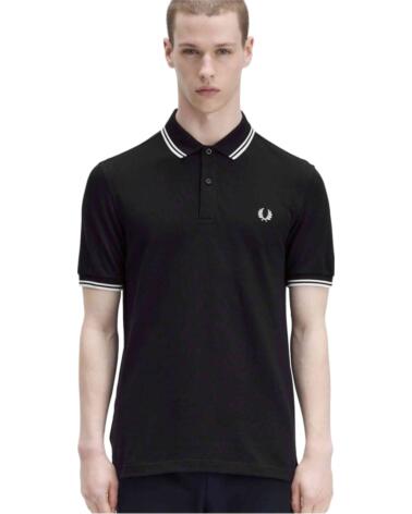 FRED PERRY POLO M360003B17 DE MANGA CORTA VERDE