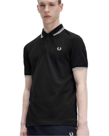 FRED PERRY POLO M360003B17 DE MANGA CORTA VERDE