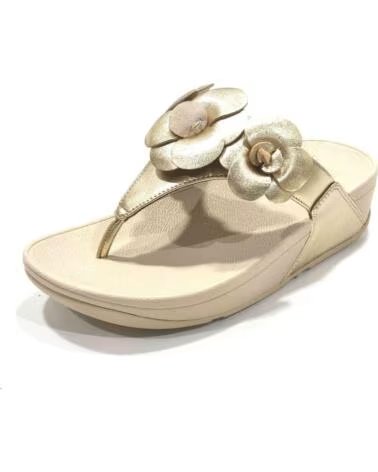 FITFLOP SANDALIAS A4N-675 EN BEIGE PARA MUJER PLATINO