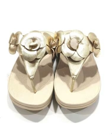 FITFLOP SANDALIAS A4N-675 EN BEIGE PARA MUJER PLATINO