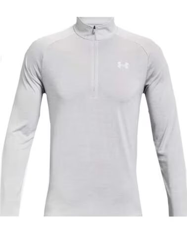 UNDER ARMOUR SWEATSHIRT COM MEIO FECHO PARA HOMEM GRIS