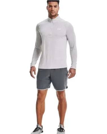 UNDER ARMOUR SWEATSHIRT COM MEIO FECHO PARA HOMEM GRIS