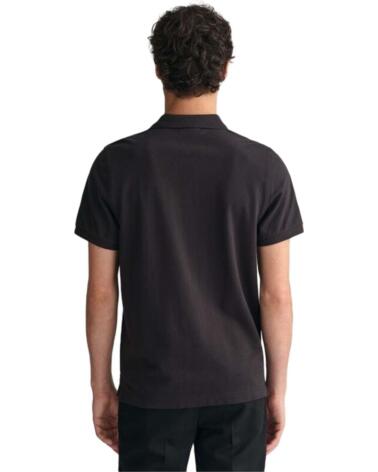 GANT POLO 2210005 DE MANGA CORTA NEGRO