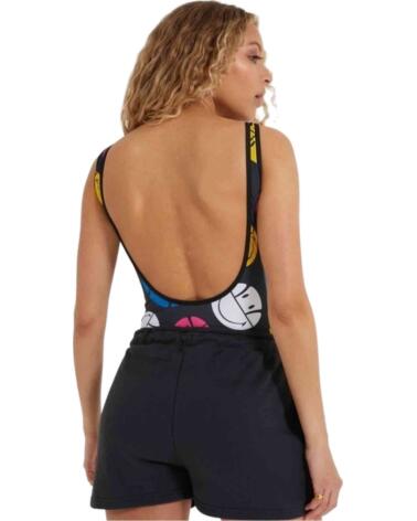 ELLESSE BODY SML13077-DKG CON ESTAMPADO SMILE PARA MUJER GRIS