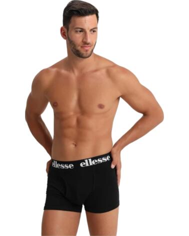 ELLESSE PACK DE CALZONCILLOS SHAY0614-BLK NEGRO