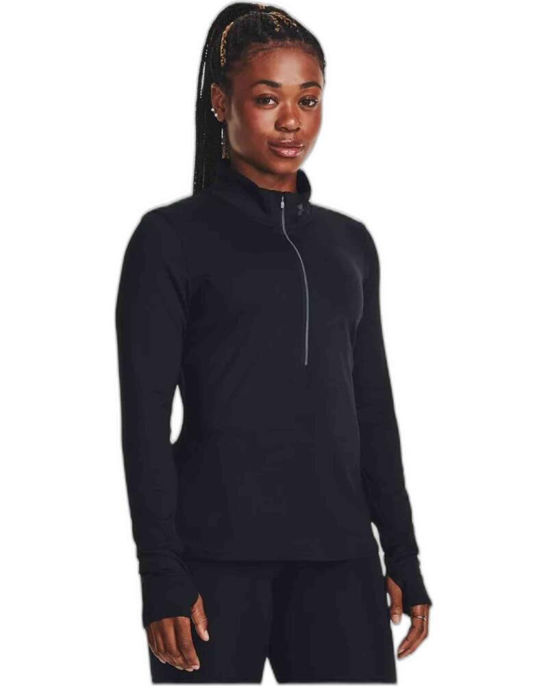 UNDER ARMOUR CAMISETA MANGA LARGA 1379349-001 MUJER NEGRO