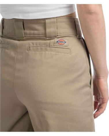 DICKIES PANTALÓN LARGO DK0A4YSEKHK1 PARA MUJER EN COLOR BEIGE MULTICOLOR