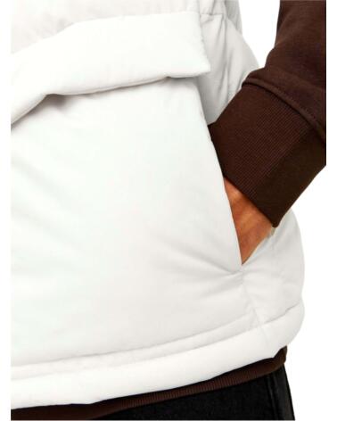 JACK AND JONES CHALECO ACOLCHADO & 12238853 MOONBEAM BLANCO