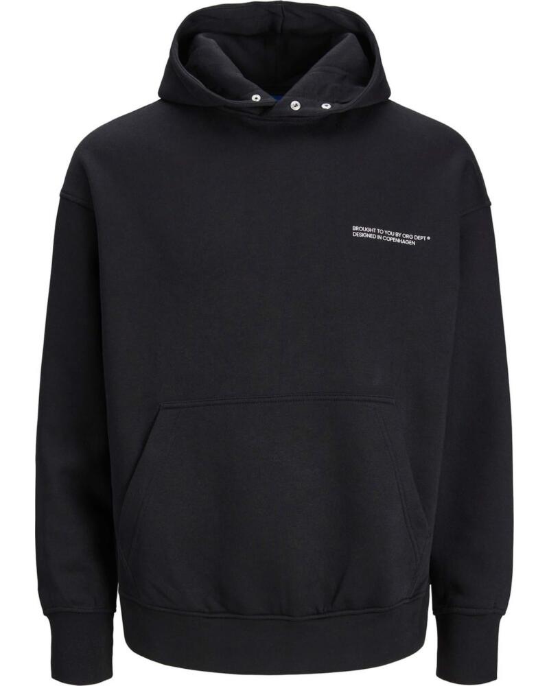 JACK AND JONES SUDADERA CON CAPUCHA AND 12245926 NEGRO