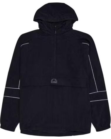 ELLESSE GIACCA A VENTO CON CAPPUCCIO SXX21117-011 NEGRO