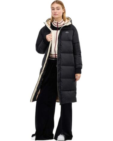 ELLESSE CHAQUETA ACOLCHADA LARGA SGX21042-011 PARA MUJER NEGRO