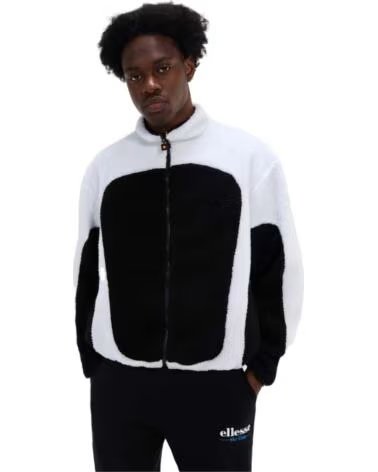 ELLESSE GIACCA IN PILE DA UOMO SHX20981-038 NEGRO