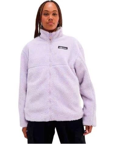 ELLESSE GIACCA IN PILE DA DONNA COLOR VIOLA MORADO