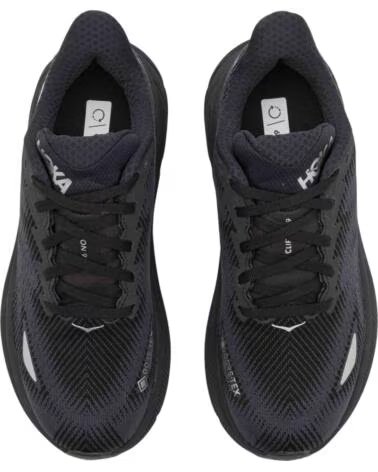 HOKA CLIFTON 9 DAMEN LAUFSCHUHE, SCHWARZ MULTICOLOR