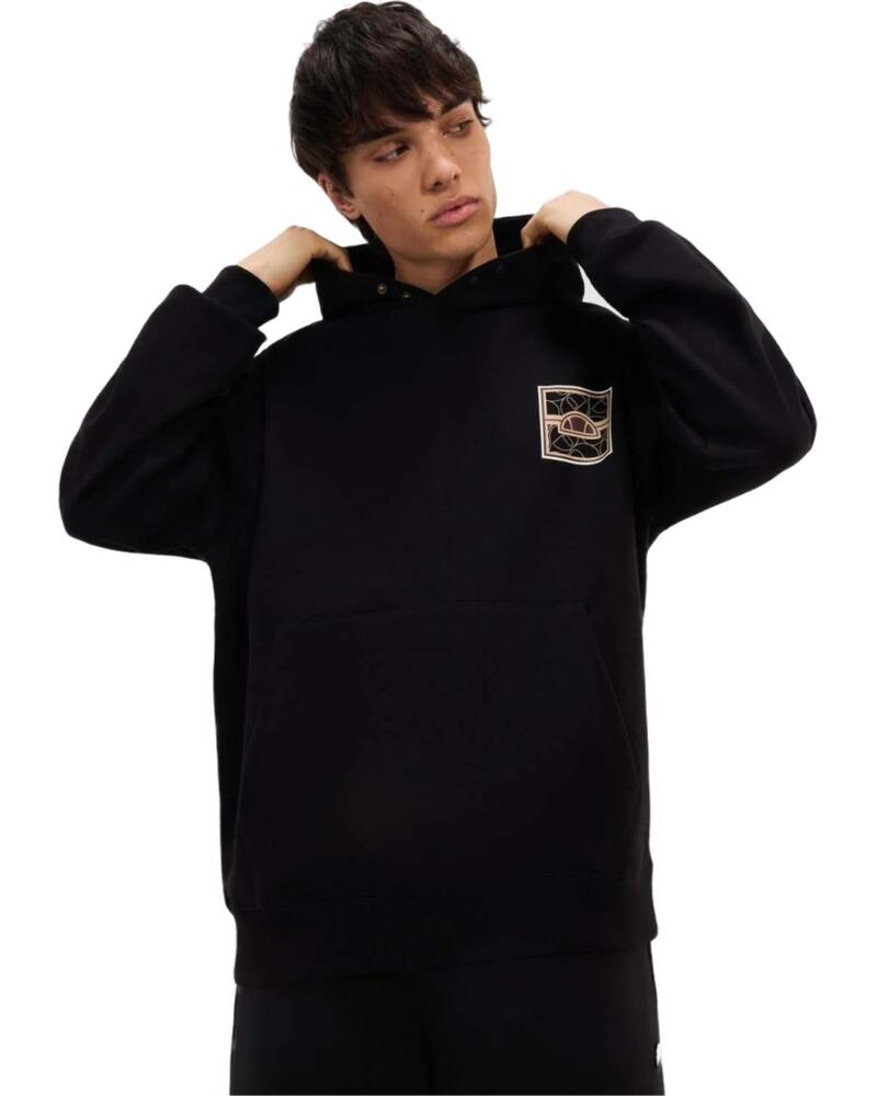 ELLESSE SUDADERA CON CAPUCHA SHX21073-011 NEGRO