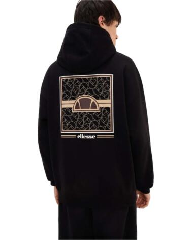 ELLESSE SUDADERA CON CAPUCHA SHX21073-011 NEGRO
