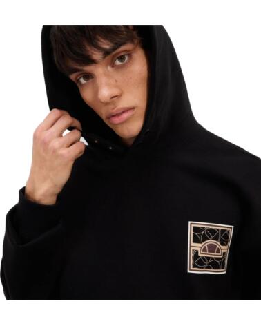 ELLESSE SUDADERA CON CAPUCHA SHX21073-011 NEGRO