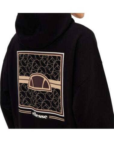 ELLESSE SUDADERA CON CAPUCHA SHX21073-011 NEGRO