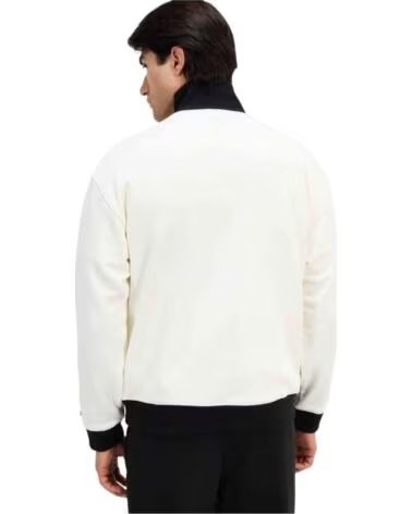 ELLESSE FELPA SHY21449-904 CON COLLO ALTO E ZIP MULTICOLOR