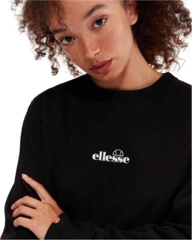 ELLESSE SUDADERA SGP16454-011 NEGRA PARA MUJER MULTICOLOR