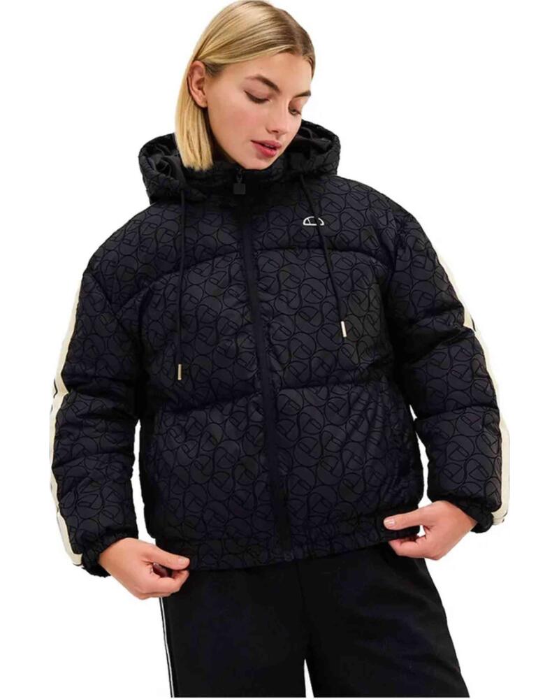 ELLESSE CHAQUETA ACOLCHADA SGX21031-011 CON CAPUCHA MULTICOLOR