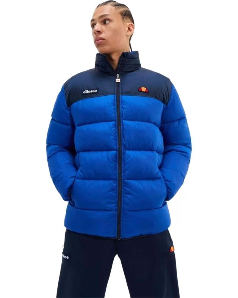 ELLESSE GIACCA IMBOTTITA DA UOMO SHR17526-402 BLU MULTICOLOR
