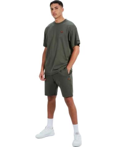 ELLESSE PANTALÓN CORTO SHT18000-506 VERDE MULTICOLOR