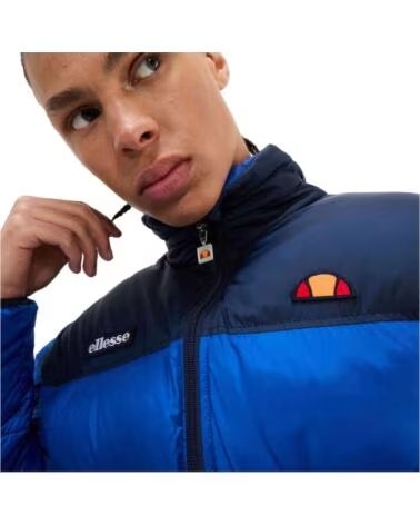 ELLESSE GIACCA IMBOTTITA DA UOMO SHR17526-402 BLU MULTICOLOR